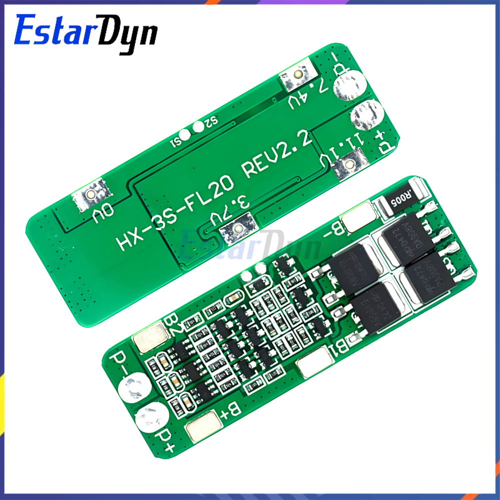 Power Tools And Names - Estardyn 3S 20A BMS PCB für