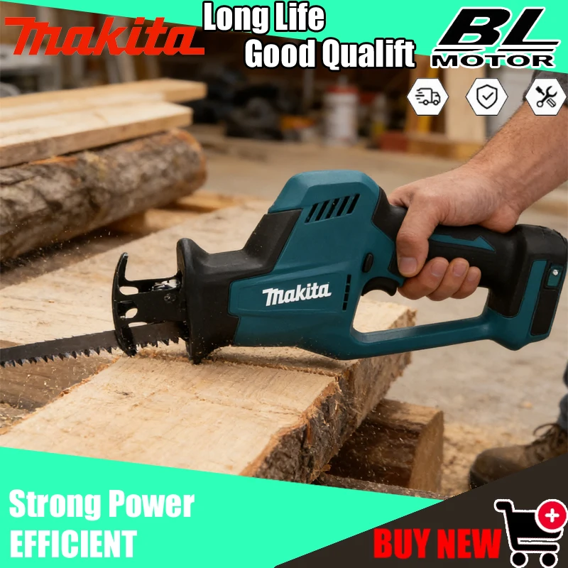 Reciprocating Saw Cordless - Makita DJR189 Akku-Säbelsäge, bürstenlos, wiederaufladbar, zum