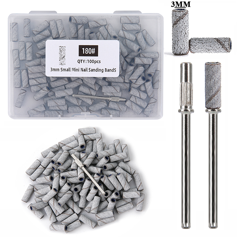 Power Tools Total - 100 teile/schachtel 3mm Mini Schleifbänder Mit