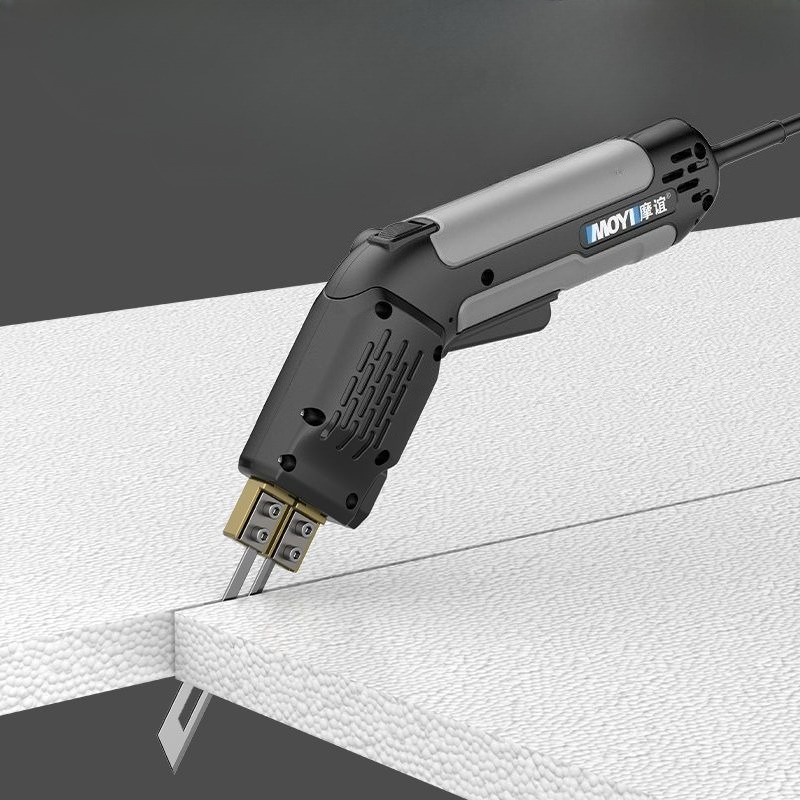 Power Tools Professional - Elektrisches Schaumstoff-Schneidemesser, Professionelles Leder-Schneidewerkzeug, Einstellbares Messer,