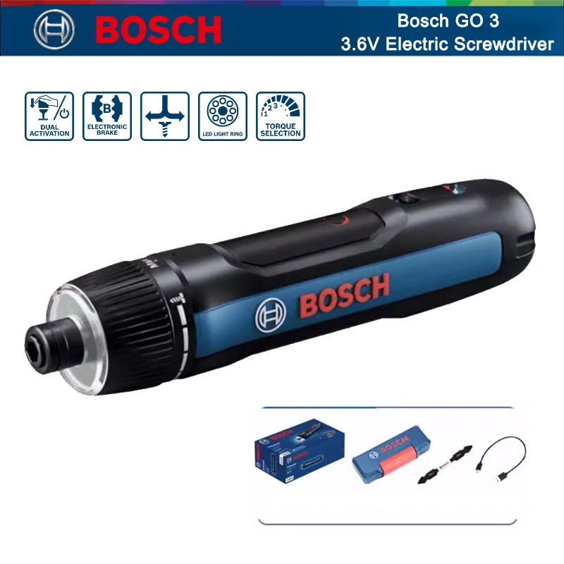 Power Tools Professional - BOSCH Go 3 Elektrischer Schraubendreher Bosch