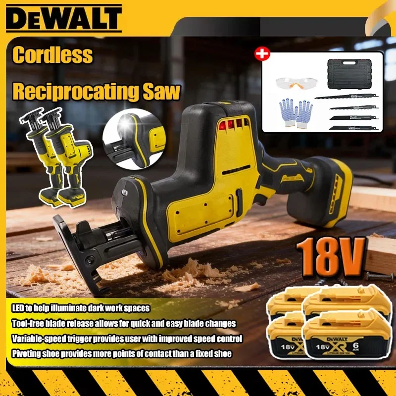 Reciprocating Saw Cordless - DEWALT Säbelsäge, kabellos, bürstenlos, geschwindigkeitsregulierbar, für