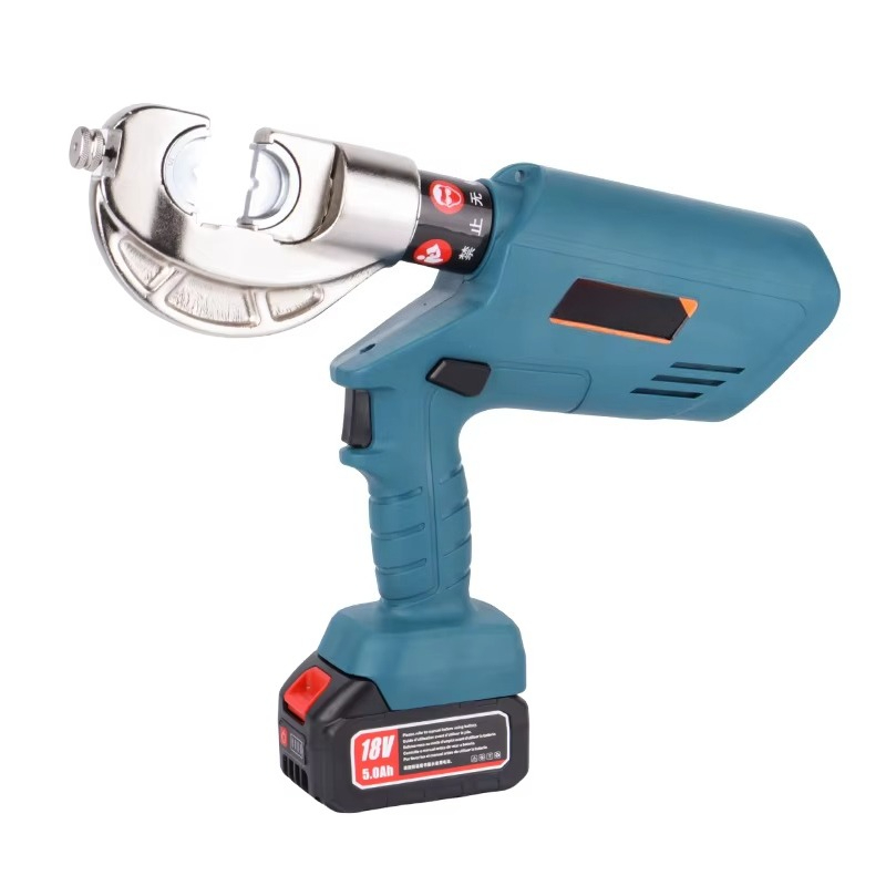 Power Tools Professional - EZ-C300 Hydraulisches Batteriebetriebenes Kabelcrimpwerkzeug, Professionelle Elektrische