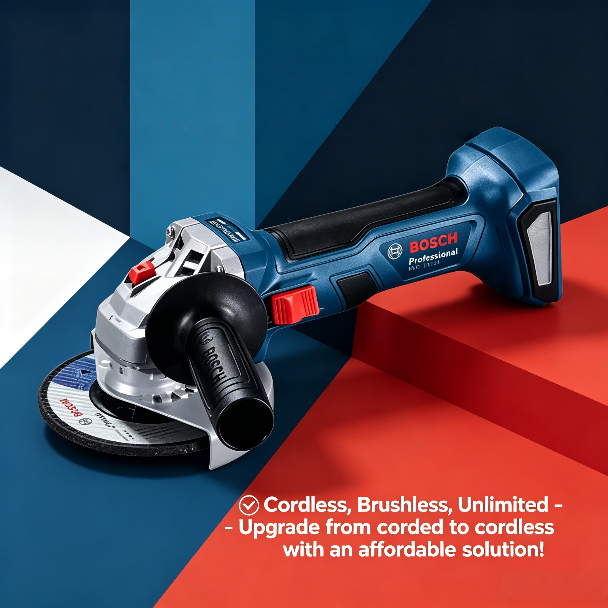Power Tools Professional - BOSCH GWS 18V-8 Akku-Winkelschleifer 18V Professional