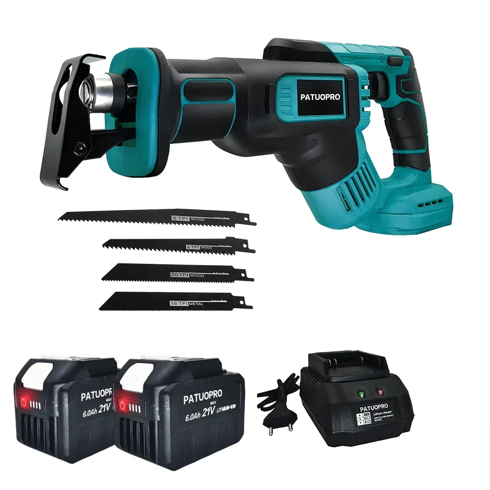 Reciprocating Saw Cordless - 18 V kabellose elektrische Säbelsäge mit