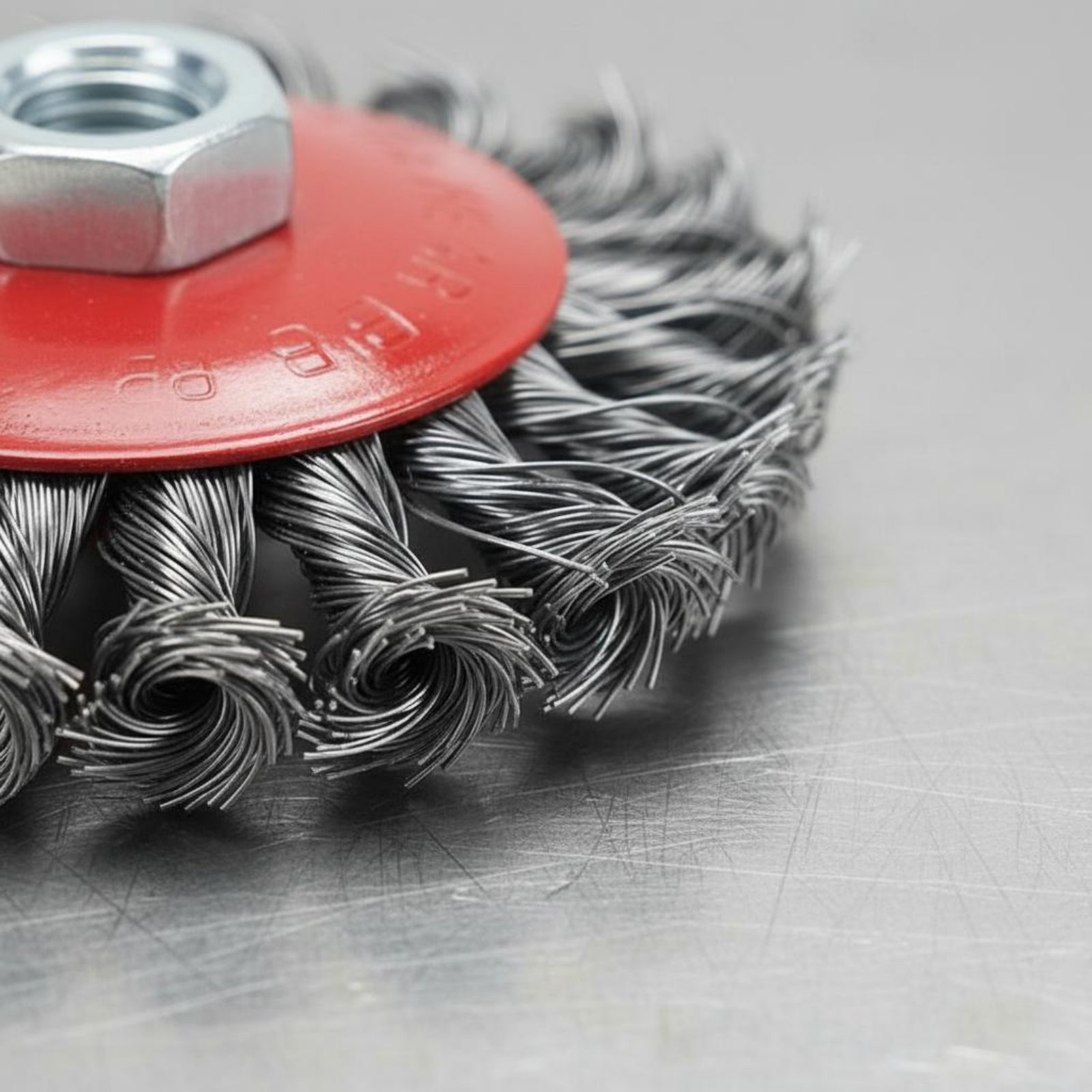 Power Tools Professional - Stahldraht-Polierscheibe Professionelle Rostentfernungsscheibe für Winkelschleifer Langlebiges