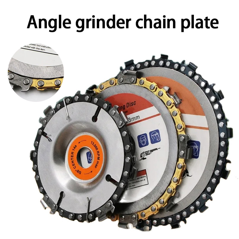 Angle Grinder 4.5 - 4/4,5/5 Zoll Holzschnitzscheibe Kettenschleifer Schnitzerei zur