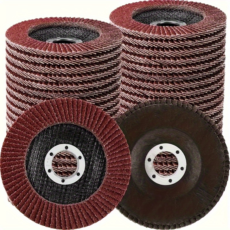 Angle Grinder 4.5 - 6 Stück Zirkonoxid-Schleifscheiben 4,5 Zoll Schleif-