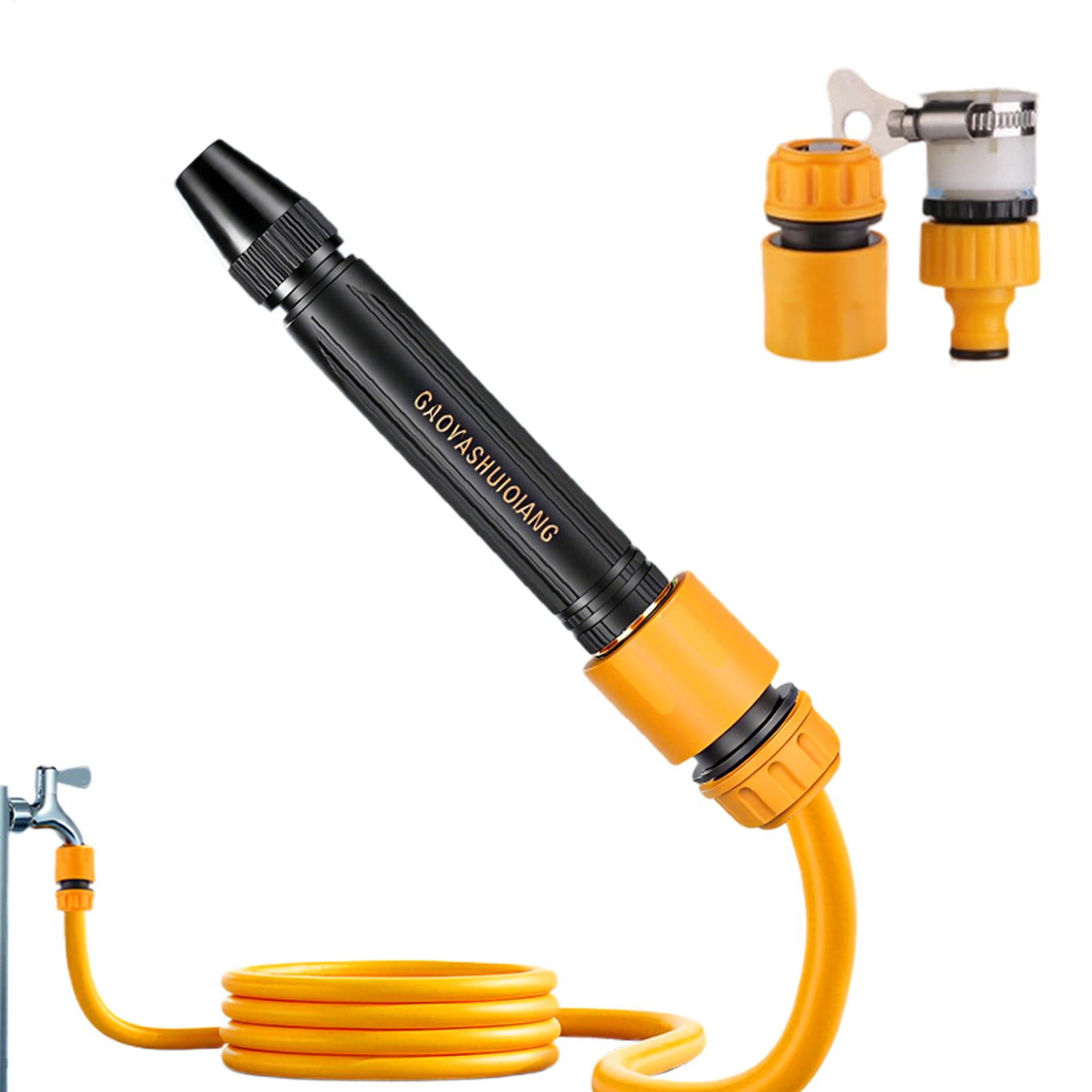 Power Tools And Engineering - Hochdruck-Wasserschlauchdüse Leistungsstarkes Einstellbares Auslaufsicheres Werkzeug Hochdruckreiniger-Düse