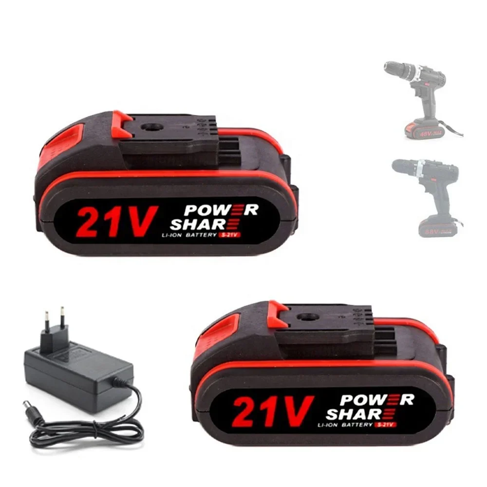 Power Tools Aeg - 21 V wiederaufladbarer Lithium-Ionen-Akku, Akku-Schlagbohrmaschinen-Akku, ersetzt