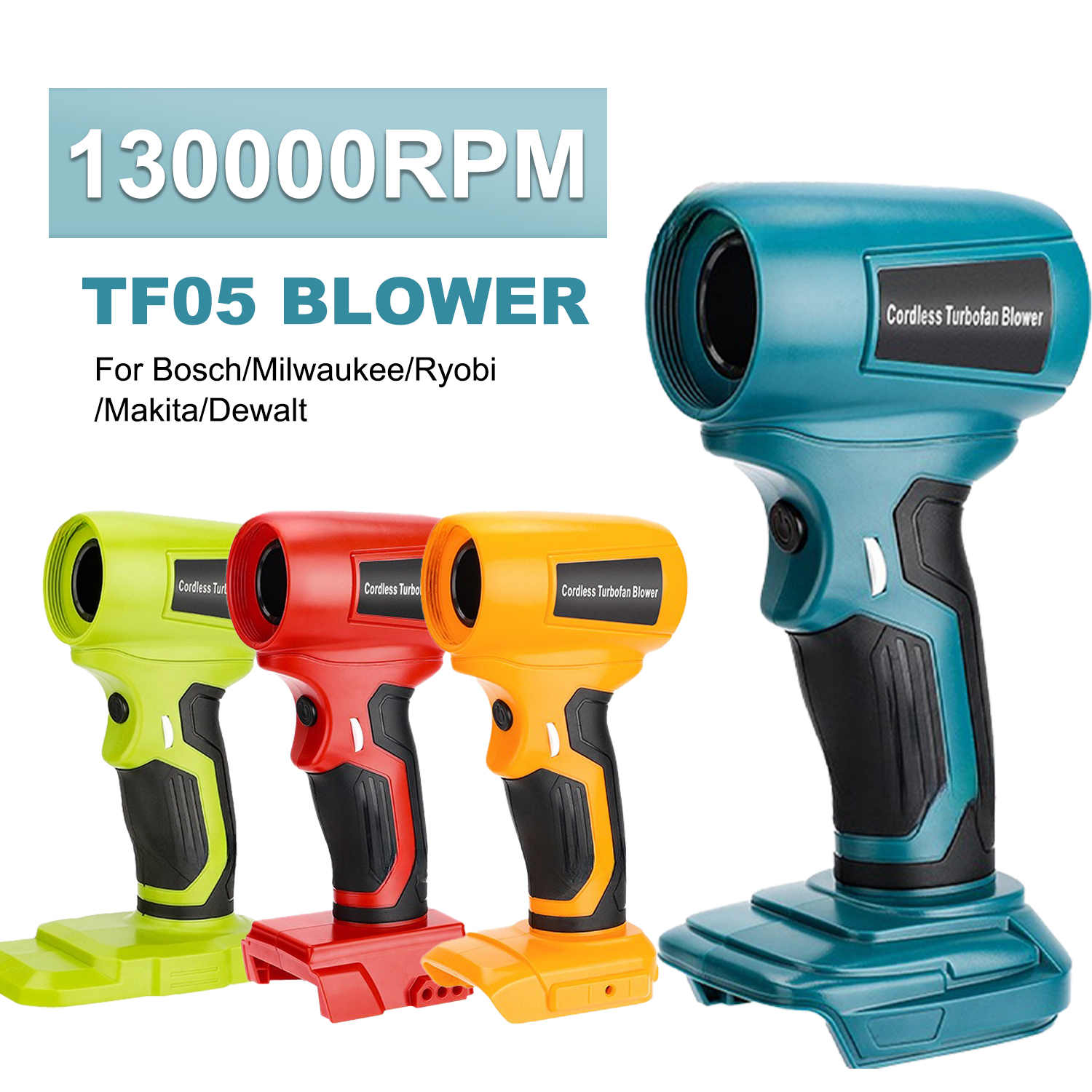 Power Tools Ryobi - Elektrowerkzeuge-Zubehör TF05 18 V Li-Ionen-Akku Akku-Gebläse