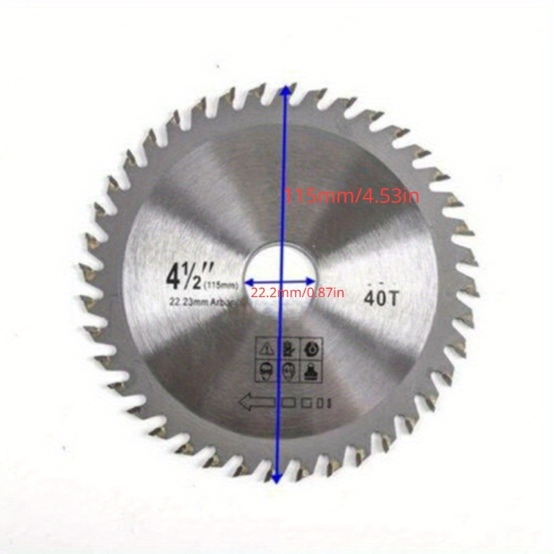 Angle Grinder 4.5 - 1 Stück Exquisites 4,5 Zoll Metall-Kreissägeblatt