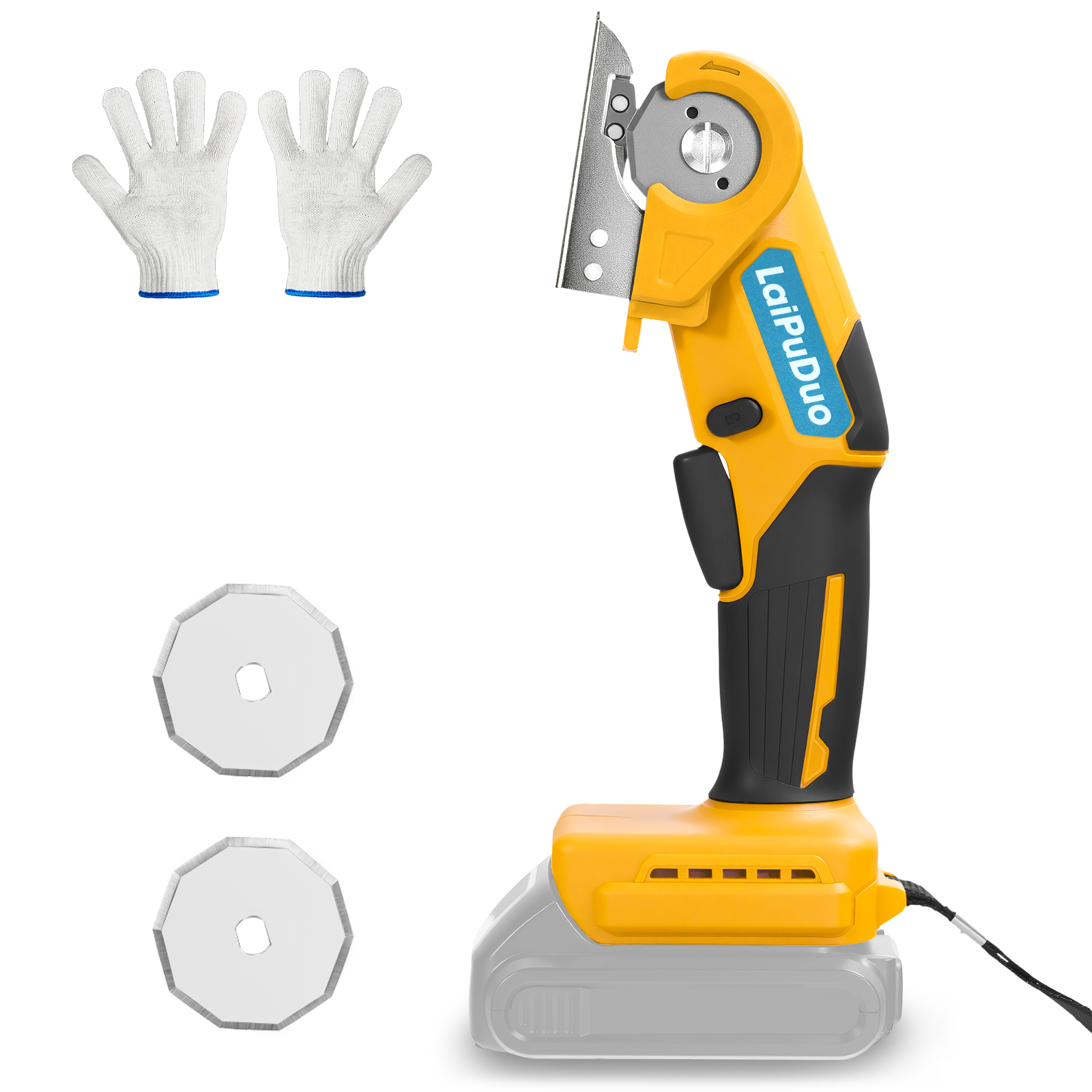 Power Tools Universal Battery - Kabellose Elektrische Schere 300RPM Kartonschneider Stoff-Teppich-Leder-Karton
