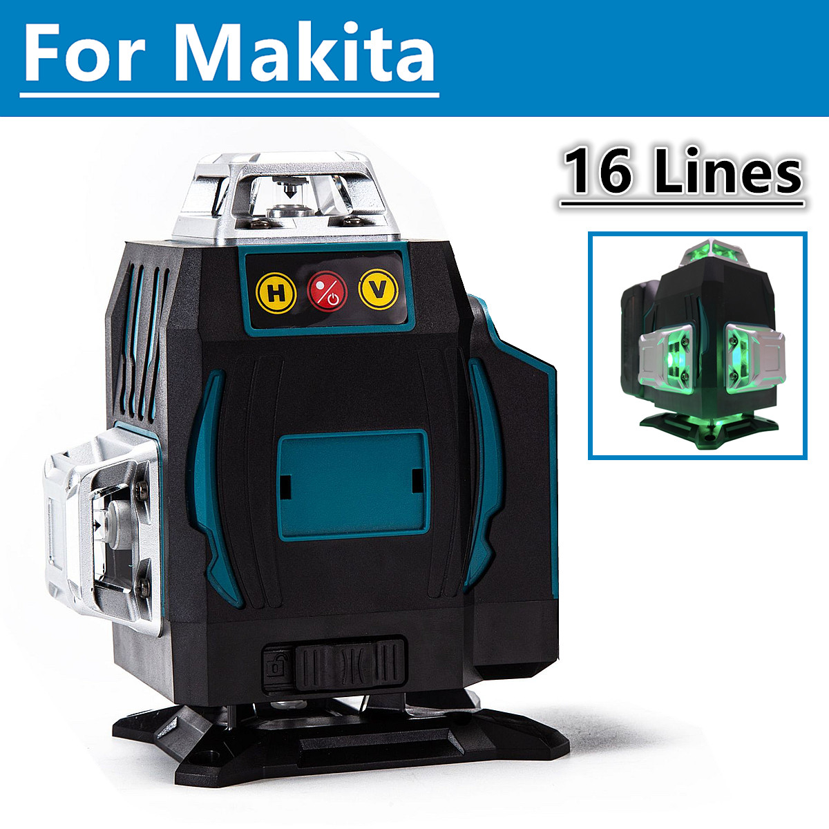 Für Makita 18V Akku 16 Linien  – Power Tools Green Color Bewertung und Preis