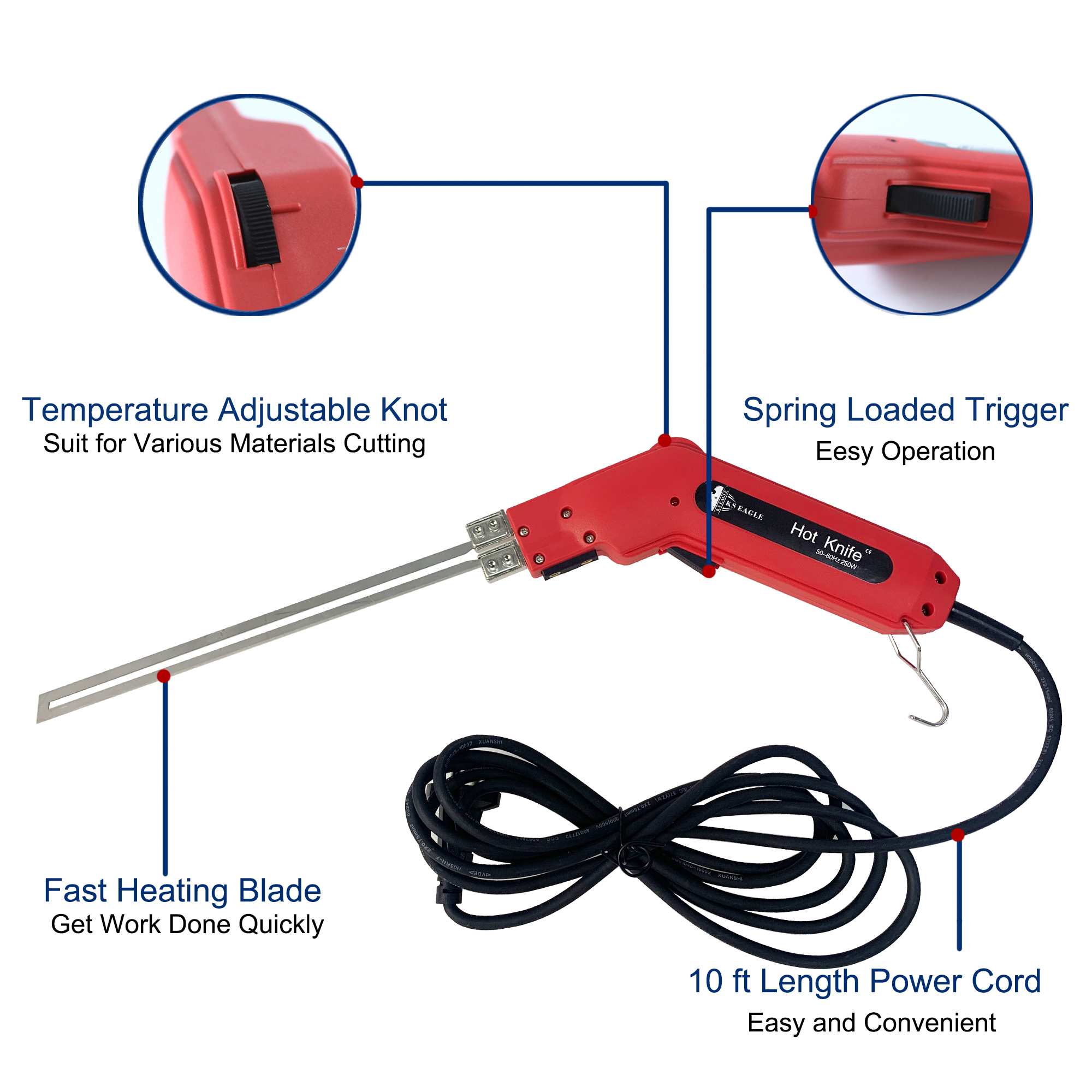 Elektrische Schaum Cutter Kit  – Power Tools Total Bewertung und Preis