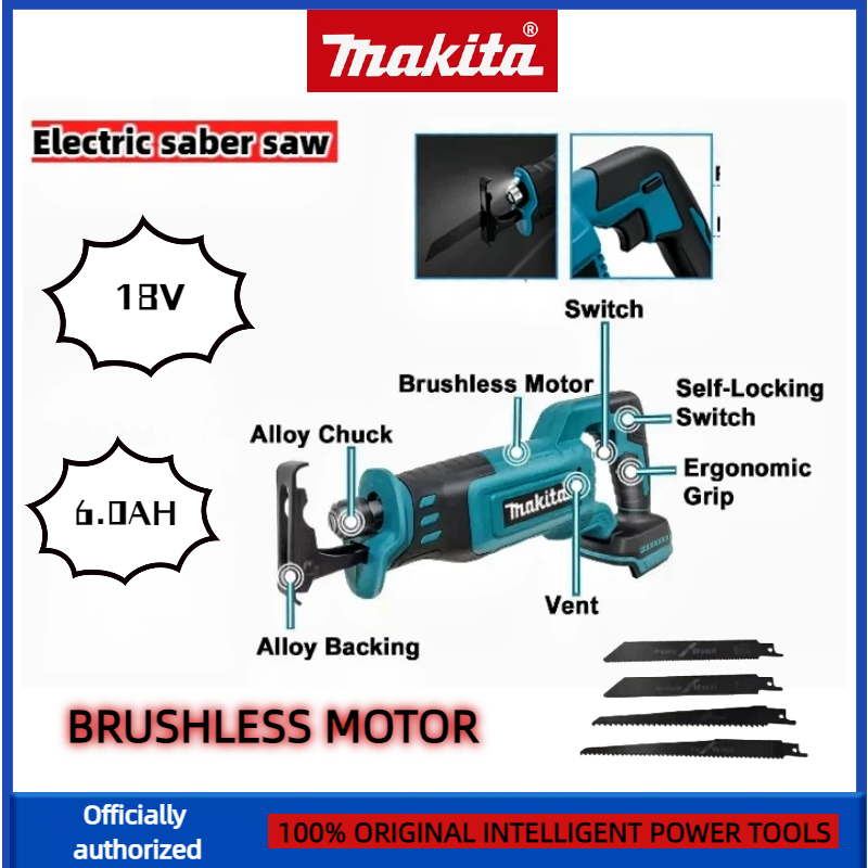 Makita Akku-Säbelsäge für 18V  – Reciprocating Saw Cordless Bewertung und Preis