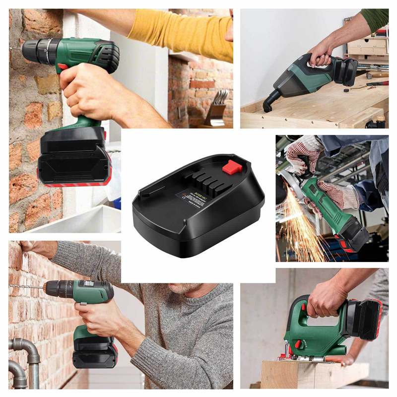 Batterieadapter für Bosch/Dewa – Power Tools Green Color Bewertung und Preis