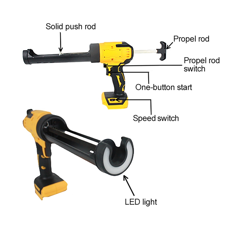 Elektrische Kartuschenpistole  – Power Tools Universal Battery Bewertung und Preis
