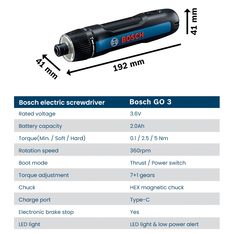 BOSCH Go 3 Elektrischer Schrau – Power Tools Professional Bewertung und Preis