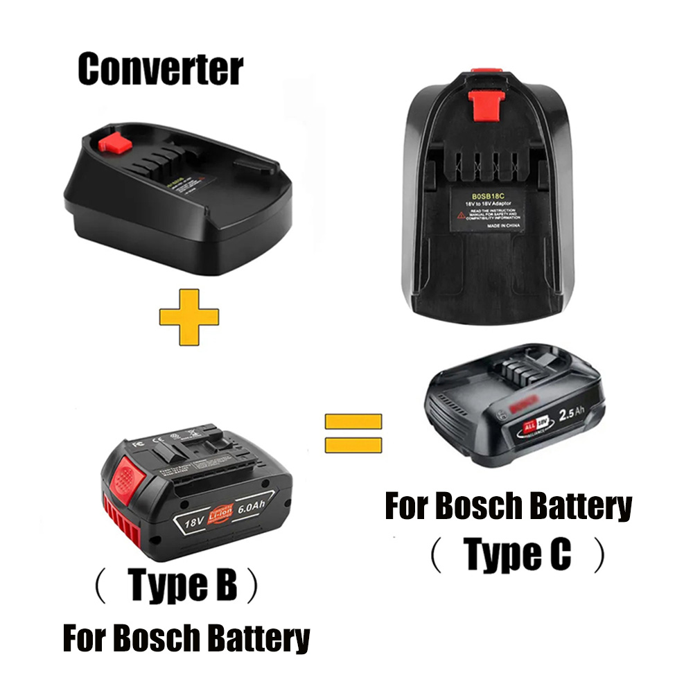 Batterieadapter für Bosch 18 V – Power Tools Green Color Bewertung und Preis