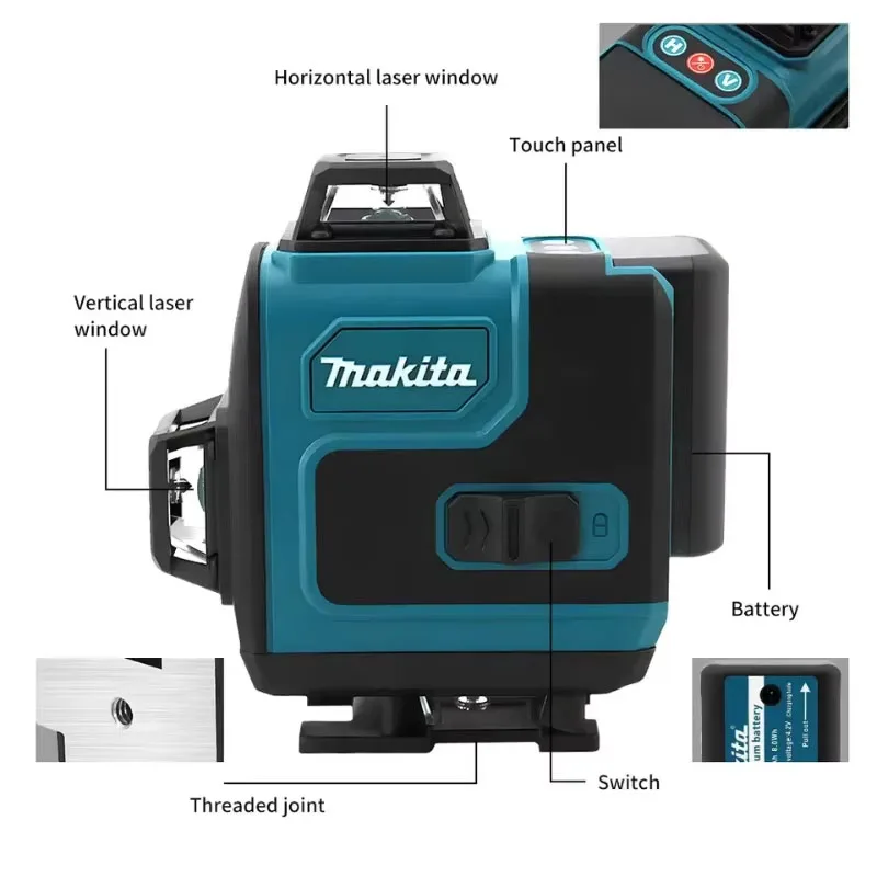 Makita 16-Linien-Kreuzlinienla – Power Tools Green Color Bewertung und Preis