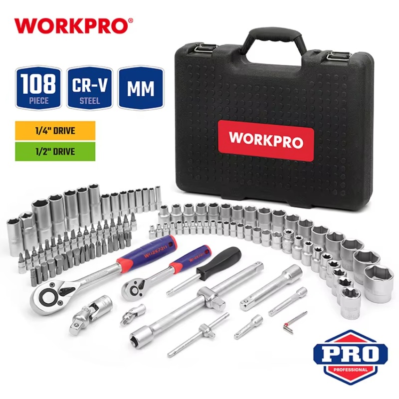 108-teiliges Professionelles M – Power Tools Professional Bewertung und Preis