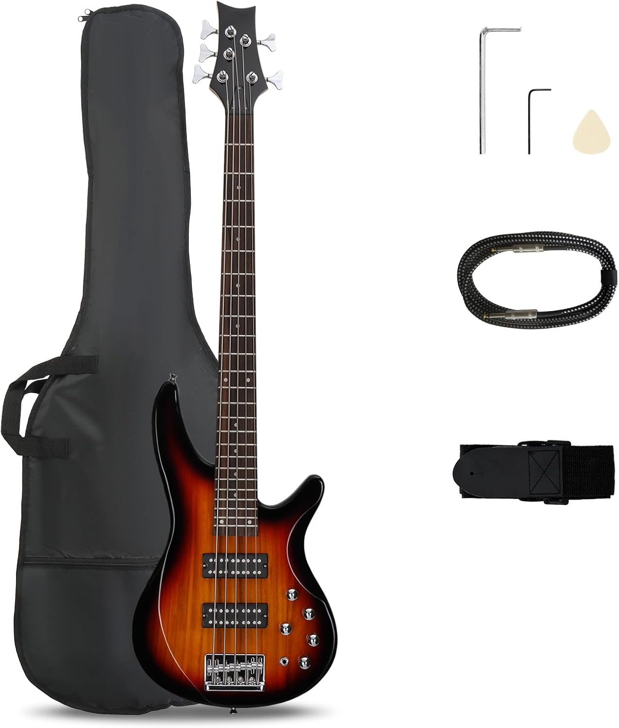 5-Saitige E-Bass-Gitarre, Stan – Power Tools Total Bewertung und Preis