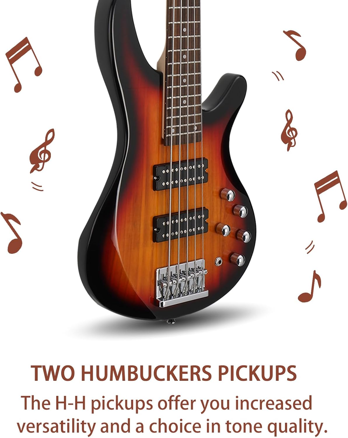 5-Saitige E-Bass-Gitarre, Stan – Power Tools Total Bewertung und Preis