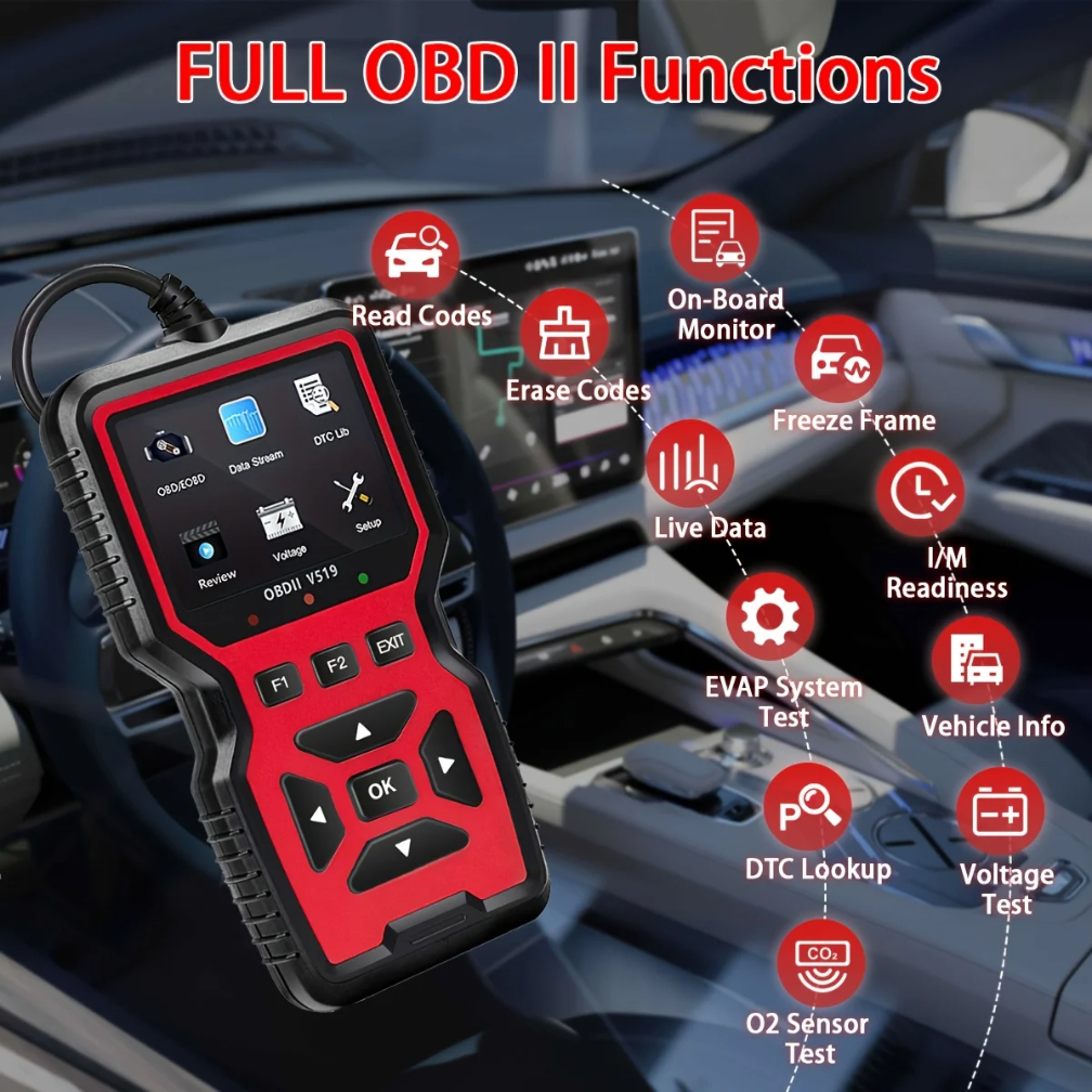 V519 V539 Professioneller OBD2 – Power Tools Professional Bewertung und Preis