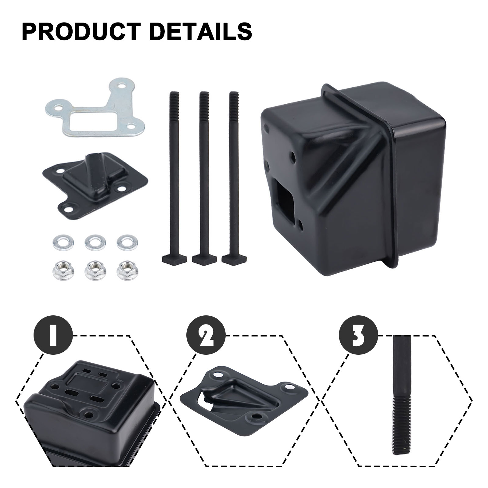 Abgasdämpfer-Dichtungsabdeckun – Power Tools And Names Bewertung und Preis