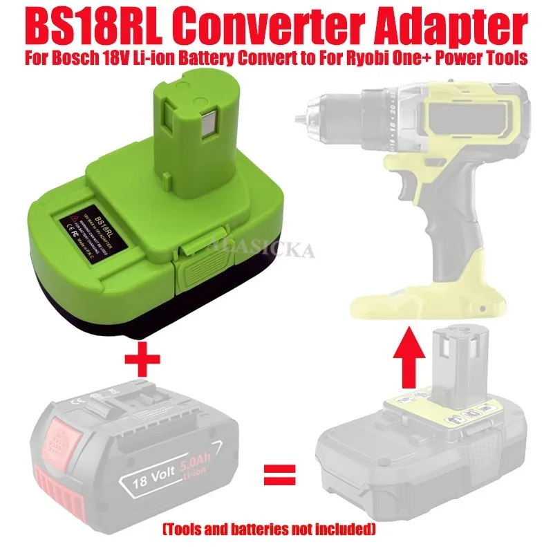 BS18RL Batterie-Adapter-Konver – Power Tools Ryobi Bewertung und Preis